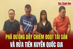 Phá đường dây lừa đảo, rửa tiền xuyên quốc gia trên không gian mạng