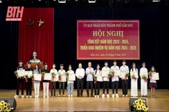 TP Sầm Sơn: Tổng kết năm học 2023-2024, triển khai nhiệm vụ năm học 2024-2025