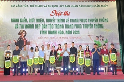 Hội thi trình diễn, giới thiệu, thuyết trình trang phục truyền thống và thi người đẹp dân tộc trong trang phục truyền thống