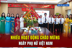 [Bản tin 18h] Nhiều hoạt động chào mừng ngày Phụ nữ Việt Nam