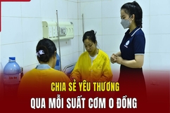 Chia sẻ yêu thương qua mỗi suất cơm 0 đồng