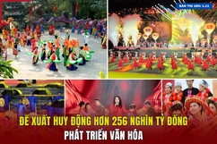 [Bản tin 18h] Đề xuất huy động hơn 256 nghìn tỷ đồng phát triển văn hóa