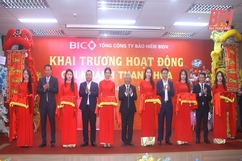 Tổng Công ty Bảo hiểm BIDV khai trương hoạt động chi nhánh BIC Thanh Hóa