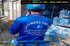 Đại lý đổi nước uống bình giá rẻ Sang Phát Water