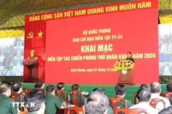 Thông tin ban đầu vụ việc mất an toàn trong diễn tập tại Quân khu 7