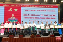 Báo Thanh Hóa được Ban Tuyên giáo Trung ương khen thưởng vì có thành tích xuất sắc trong công tác báo chí năm 2024