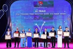 Các chủ nhân Giải thưởng Tình nguyện Quốc gia 2024: Những nhân vật đáng nể