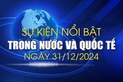 Sự kiện nổi bật trong nước, quốc tế ngày 31/12