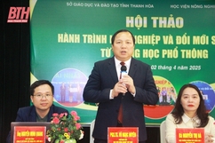Hội thảo “Hành trình khởi nghiệp và đổi mới sáng tạo từ THPT” năm 2025