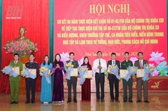 Như Xuân sơ kết 5 năm thực hiện Kết luận số 01 của Bộ Chính trị, biểu dương các tập thể, cá nhân