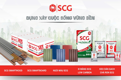 VLXD SCG - Thương hiệu vật liệu xây dựng chất lượng với các giải thưởng danh giá