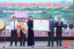 Đón Bằng công nhận Lễ hội Đình Thi là di sản văn hóa phi vật thể quốc gia