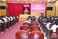 Lấy ý kiến dự thảo kế hoạch tổ chức Đại hội Đảng bộ các cấp tiến tới Đại hội đại biểu Đảng bộ tỉnh Thanh Hoá lần thứ XX, nhiệm kỳ 2025-2030