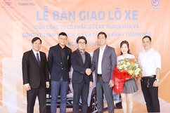 Mitsubishi Bitcar Thanh Hóa bàn giao lô 40 xe cho Công ty TNHH Du lịch và Vận tải Vân Anh