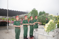Bộ CHQS tỉnh Thanh Hóa tổ chức nhiều hoạt động tri ân dịp 30/4  