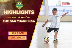 [HIGHLIGHTS] U8 Như Xuân - U8 Thạch Thành|10 phút bùng nổ, Thạch Thành ghi cơn mưa bàn thắng