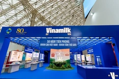 Vinamilk tự hào tham gia triển lãm thành tựu 80 năm Quốc khánh, khẳng định vị thế thương hiệu sữa dẫn đầu