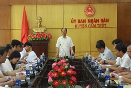 Tăng cường công tác quản lý Nhà nước về phát triển du lịch tại huyện Cẩm Thủy