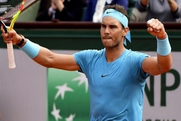 Rafael Nadal và Maria Sharapova thẳng tiến tại Roland Garros 2018