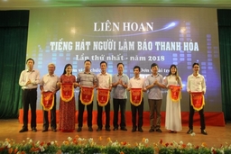 Liên hoan Tiếng hát Người làm báo Thanh Hóa lần thứ nhất - năm 2018