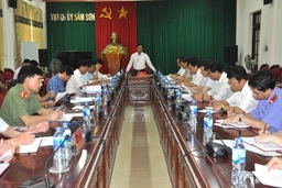 Kiểm tra việc lãnh đạo, chỉ đạo công tác nội chính, phòng chống tham nhũng và thực hành tiết kiệm, chống lãng phí