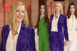 Diễn viên Cate Blanchett - “Bà hoàng” của những bộ suit thời thượng