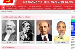 Báo điện tử Đảng Cộng sản ra mắt giao diện về tư liệu-văn kiện Đảng