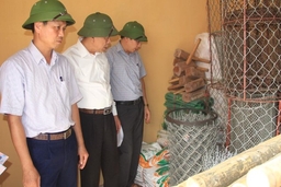 Huyện Nga Sơn chủ động triển khai các phương án phòng chống thiên tai