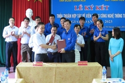Tỉnh đoàn - VNPT Thanh Hóa hợp tác về viễn thông, công nghệ thông tin