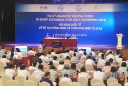 Khai mạc hội nghị quốc tế về Đô thị thông minh và Chính phủ điện tử 2018