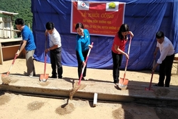 Khởi công xây dựng điểm trường Tiểu học tại bản Nà Khà, xã Tén Tằn