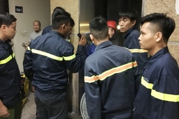 Giải cứu 10 nạn nhân bị mắc kẹt trong thang máy