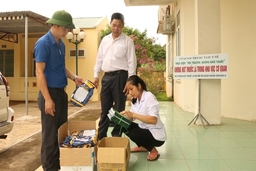 Cấp cơ số thuốc thiết yếu phục vụ công tác phòng chống dịch bệnh cho huyện Thạch Thành