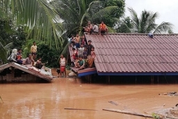 Hàn Quốc viện trợ Lào 1 triệu USD khắc phục hậu quả vụ vỡ đập