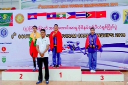 VĐV Vovinam Thanh Hóa giành HCV tại giải vô địch Đông Nam Á 2018