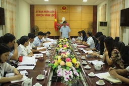 HĐND tỉnh giám sát công tác cải cách thủ tục hành chính tại huyện Vĩnh Lộc