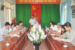 Đảng bộ huyện Ngọc Lặc: Tăng cường kiểm tra, giám sát, kịp thời ngăn chặn sai phạm