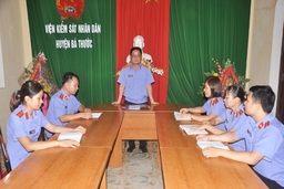 Viện kiểm sát nhân dân các huyện miền núi: Chú trọng đổi mới hoạt động thực hành quyền công tố và kiểm sát
