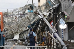 Nhật Bản: Bão Jebi tàn phá, gần 170 người thương vong