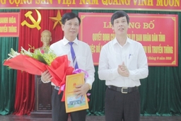 Công bố quyết định bổ nhiệm Giám đốc Sở Thông tin và Truyền thông