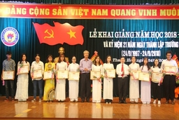 Trường Đại học Hồng Đức khai giảng năm học mới 2018 - 2019