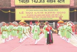 Vùng đất Lam Sơn: Một không gian văn hóa đậm đà bản sắc