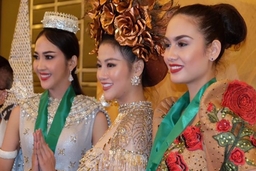 Đại diện Việt Nam thắng phần thi trang phục dân tộc Miss Earth 2018