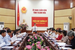 UBND tỉnh họp phiên thường kỳ tháng 10 -2018