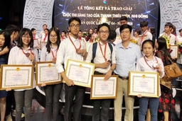 Trường THPT dân tộc nội trú tỉnh: Đoạt giải Ba trong “Cuộc thi sáng tạo thanh thiếu niên, nhi đồng toàn quốc”