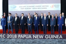APEC 2018: Các nhà lãnh đạo tập trung thảo luận thương mại tự do