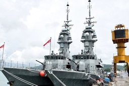 Ấn Độ và Singapore tiến hành tập trận hải quân quy mô lớn