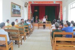 Huyện Tĩnh Gia nâng cao chất lượng sinh hoạt chi bộ khu vực nông thôn