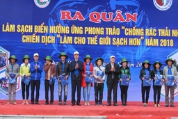 Hơn 500 đoàn viên, thanh niên ra quân Chiến dịch “Làm cho thế giới sạch hơn” năm 2018