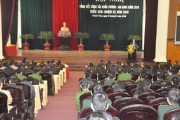 Tổng kết công tác quốc phòng - an ninh năm 2018, triển khai nhiệm vụ năm 2019